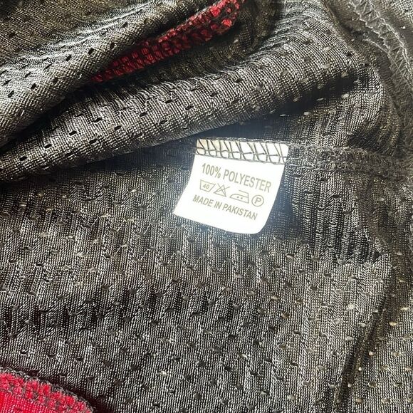 Vtg 90s Chicago Bulls Faded Spellout Basketball Sweatpants & 23 Jersey size S - Picture 12 of 14